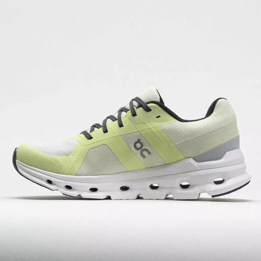 Running Shoes * | On Running On Cloudrunner Women'S White/Seedling