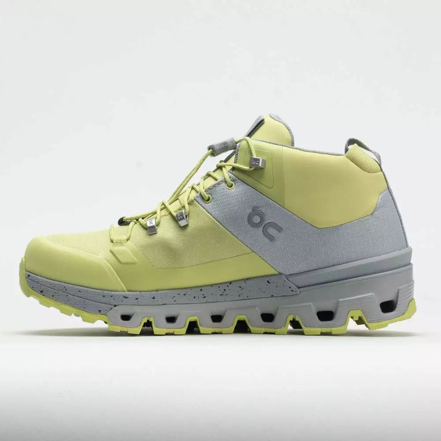 Hiking Shoes * | On Running On Cloudtrax Waterproof Men'S Glacier/Zest