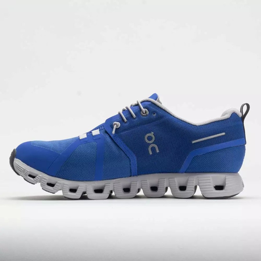 Running Shoes * | On Running On Cloud 5 Waterproof Men'S Cobalt/Glacier