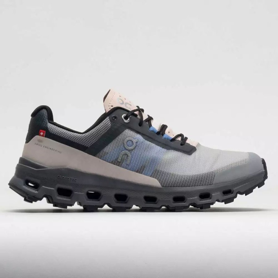 Trail Running Shoes * | On Running On Cloudvista Women'S Alloy/Black