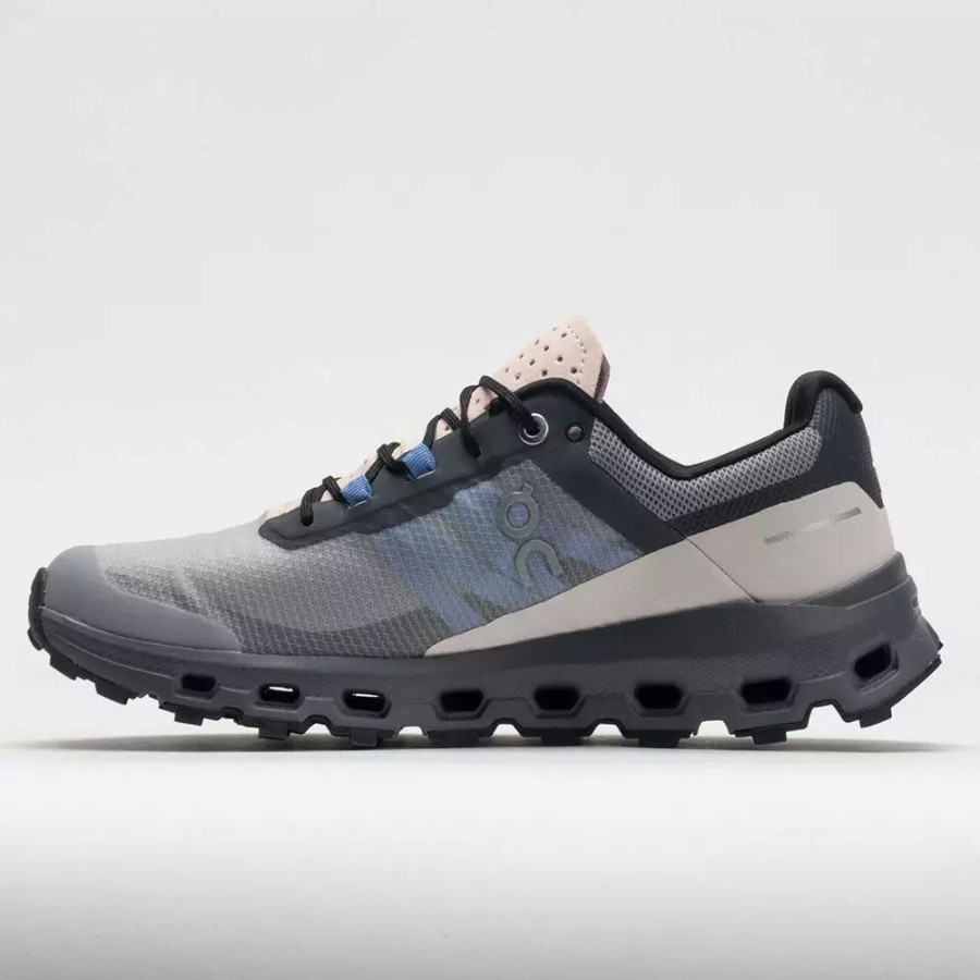 Trail Running Shoes * | On Running On Cloudvista Women'S Alloy/Black