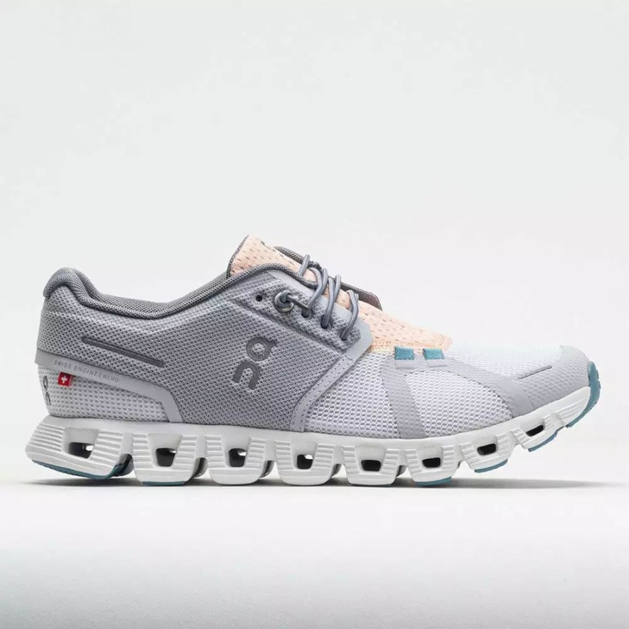 Running Shoes * | On Running On Cloud 5 Push Women'S White/Cobble ...