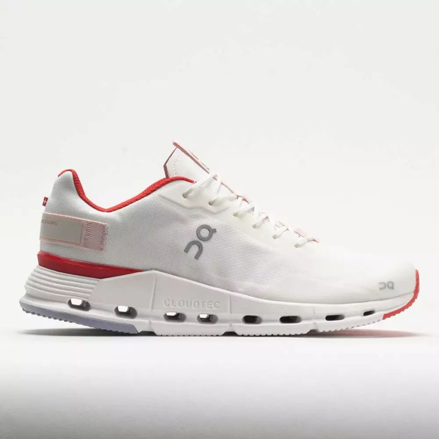 Lifestyle Sneakers * | On Running On Cloudnova Form Men'S White/Red