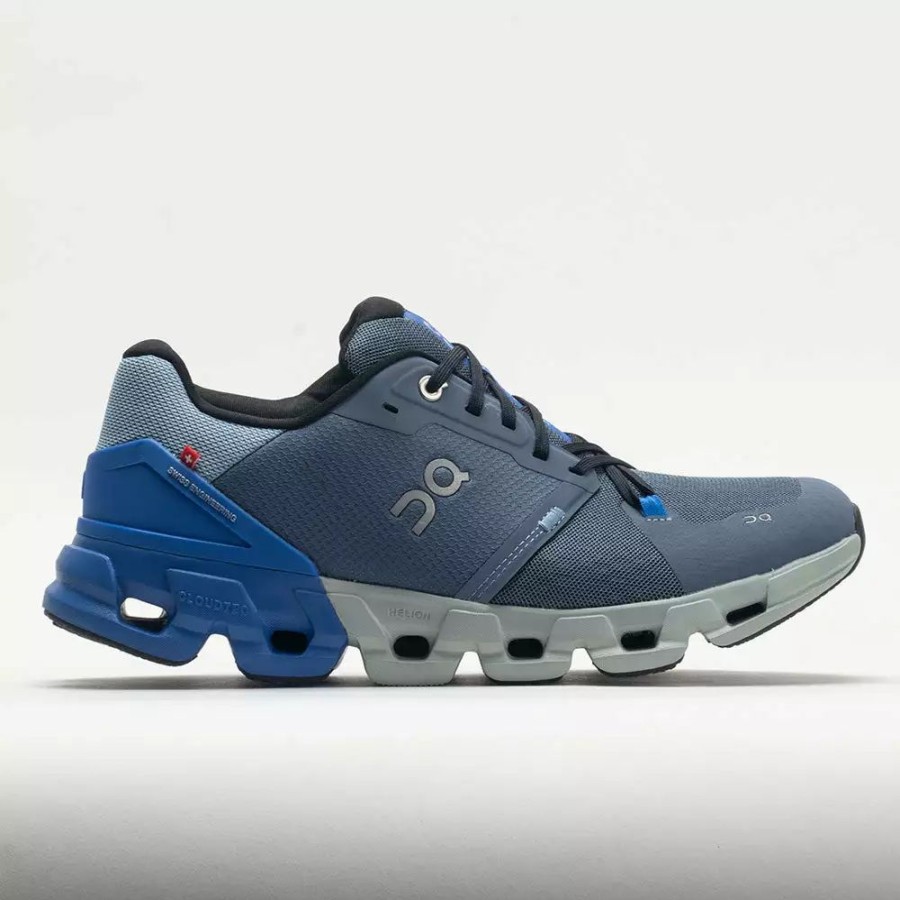 Running Shoes * | On Running On Cloudflyer 4 Men'S Metal/Lapis