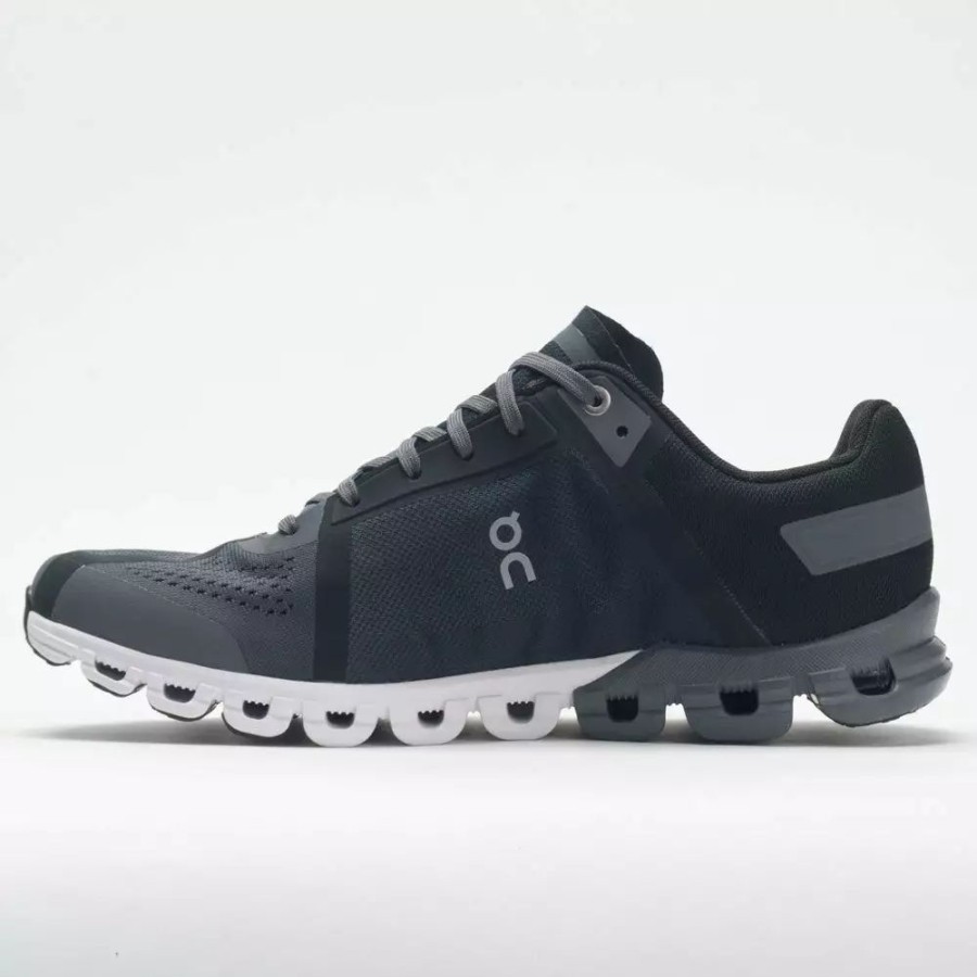 Running Shoes * | On Running On Cloudflow Men'S Black/Asphalt