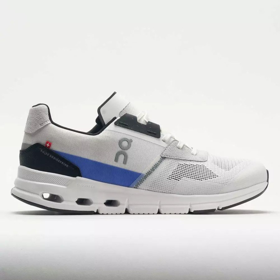 Lifestyle Sneakers * | On Running On Cloudrift Men'S White/Cobalt