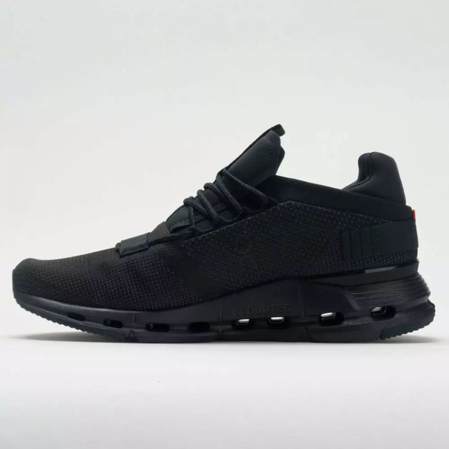 Lifestyle Sneakers * | On Running On Cloudnova Men'S Black/Eclipse