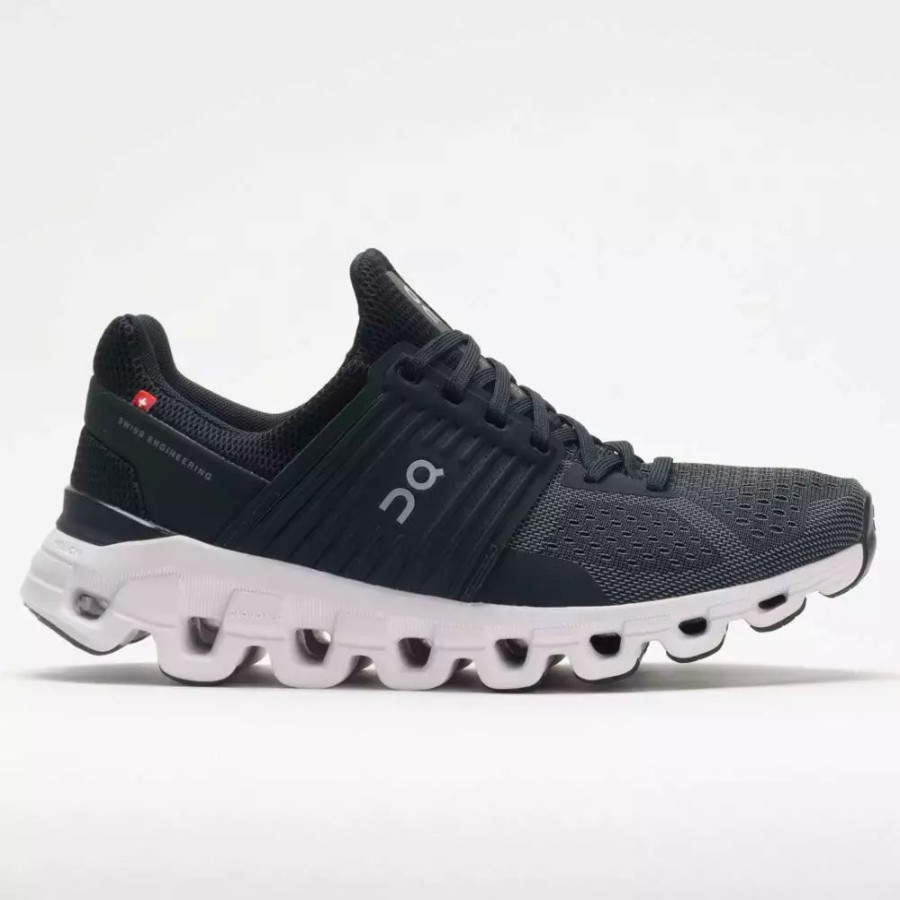 Running Shoes * | On Running On Cloudswift Women'S Black/Rock