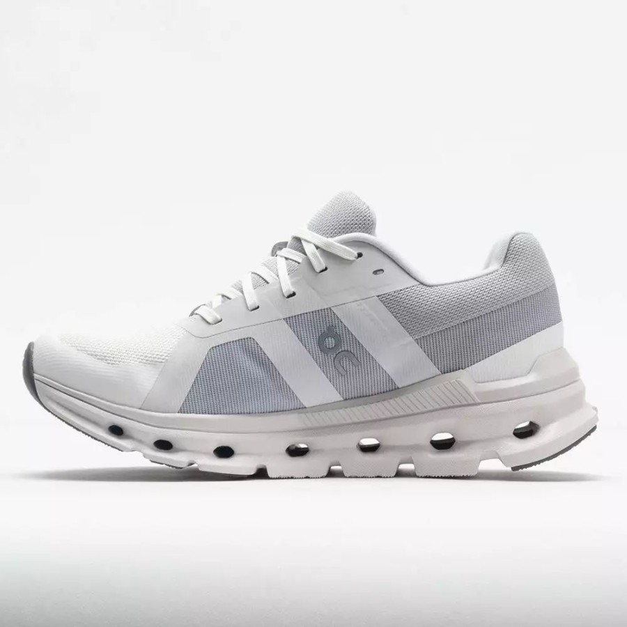 Running Shoes * | On Running On Cloudrunner Women'S White/Frost