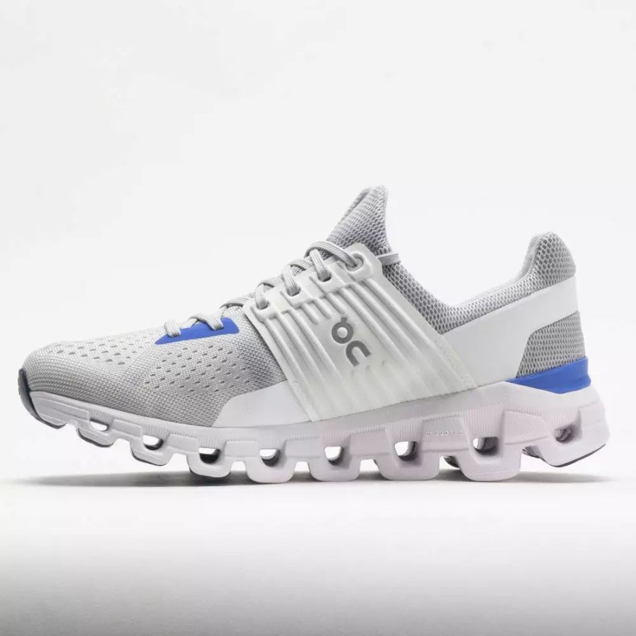 Running Shoes * | On Running On Cloudswift Men'S Glacier/Cobalt