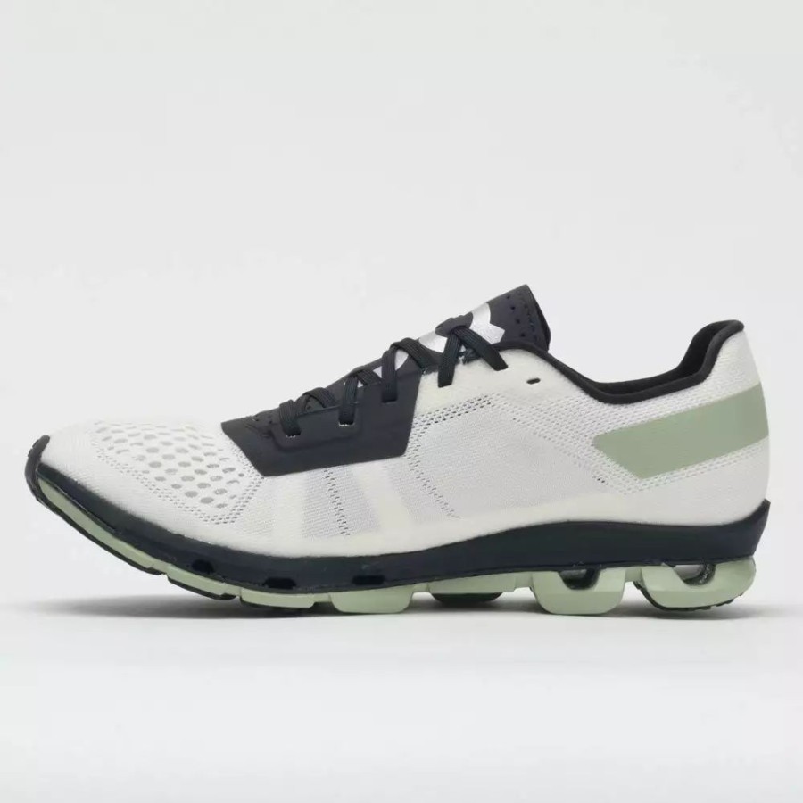 Running Shoes * | On Running On Cloudflash Men'S White/Black