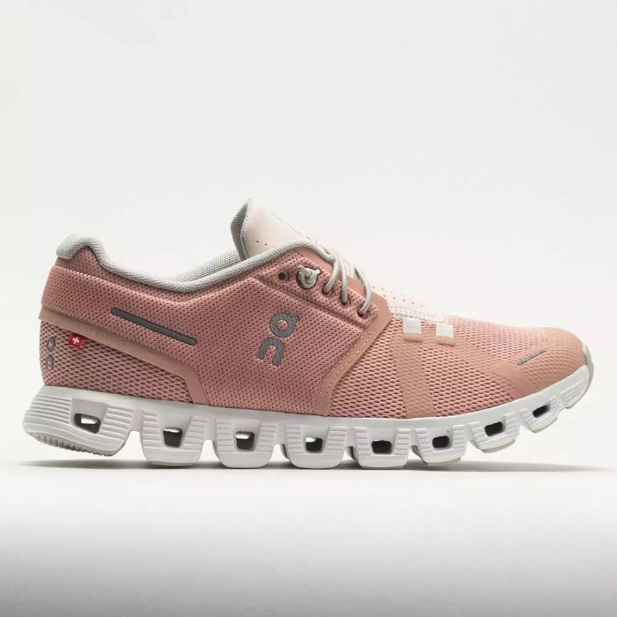 Running Shoes * | On Running On Cloud 5 Women'S Rose/Shell