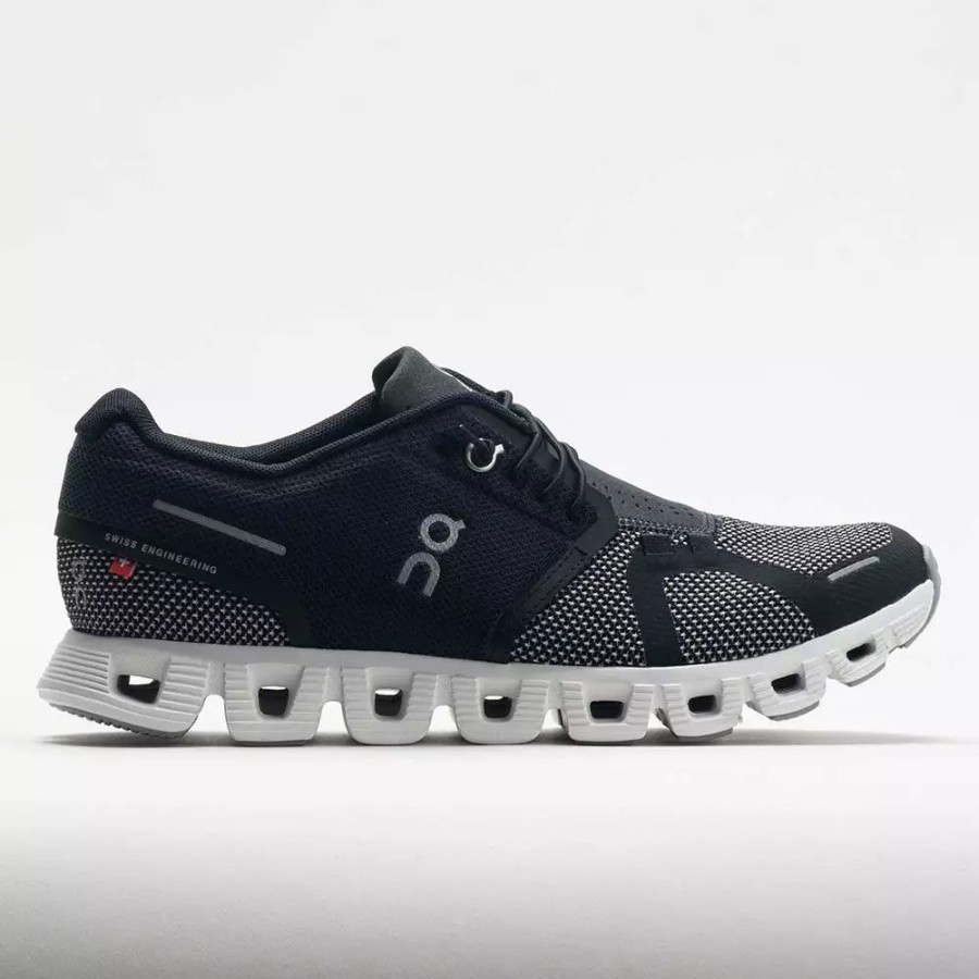 Running Shoes * | On Running On Cloud 5 Combo Men'S Black/Alloy