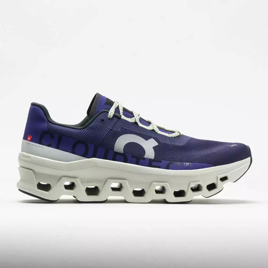 Running Shoes * | On Running On Cloudmonster Men'S Acai/Aloe