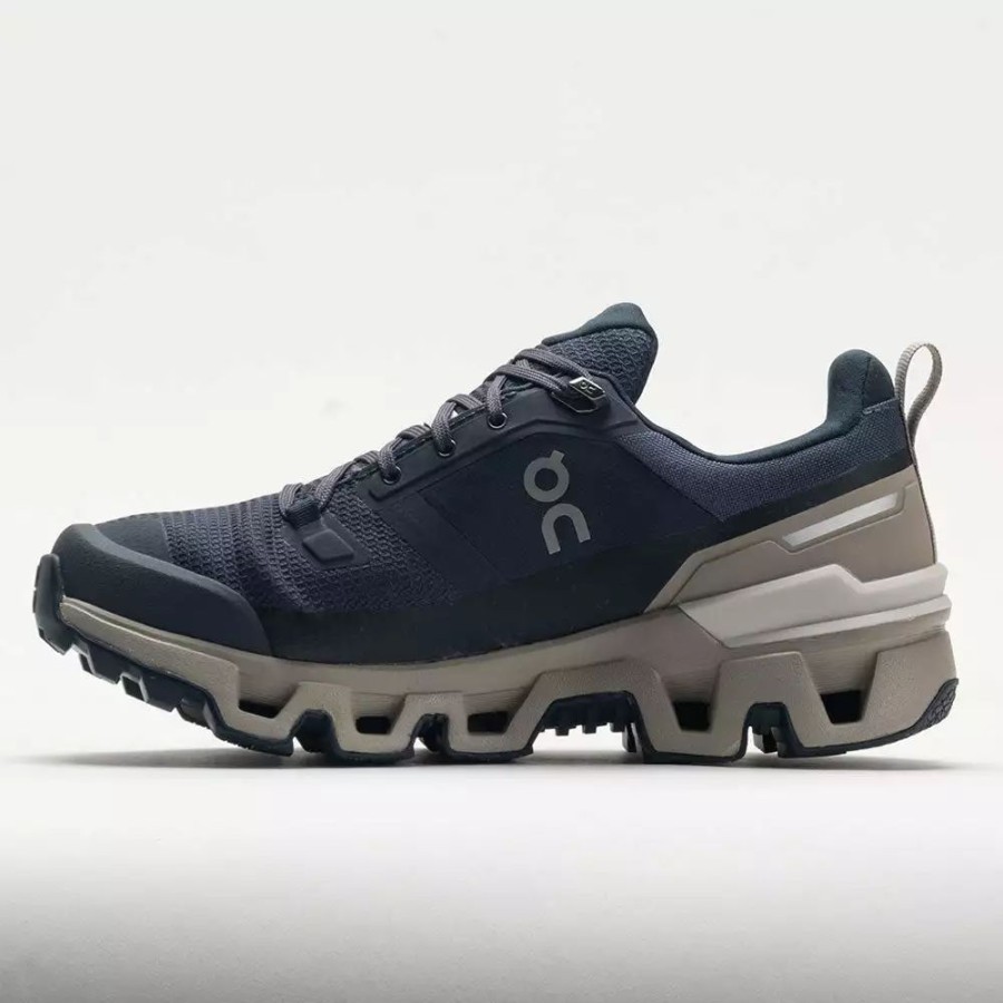 Hiking Shoes * | On Running On Cloudwander Waterproof Women'S Navy/Desert