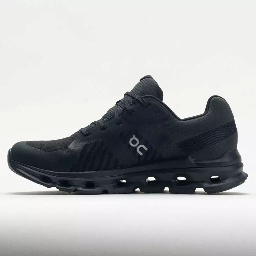 Running Shoes * | On Running On Cloudrunner Waterproof Men'S Black