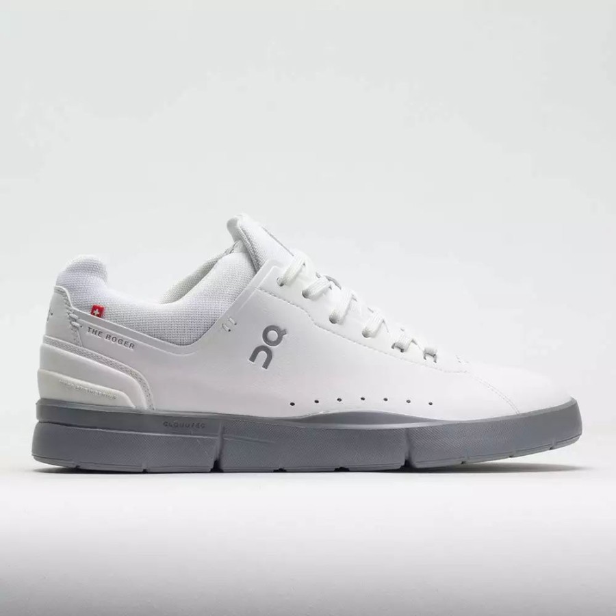 Lifestyle Sneakers * | On Running On The Roger Advantage Men'S White/Alloy