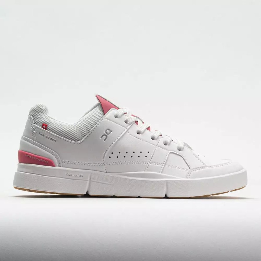 Lifestyle Sneakers * | On Running On The Roger Clubhouse Women'S White/Rosewood