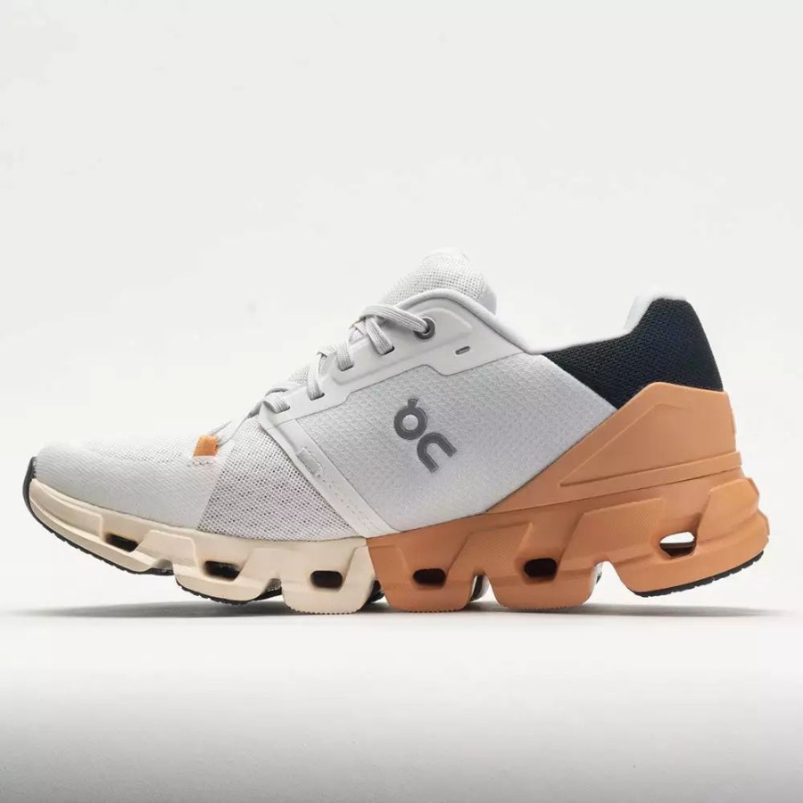 Running Shoes * | On Running On Cloudflyer 4 Women'S White/Copper