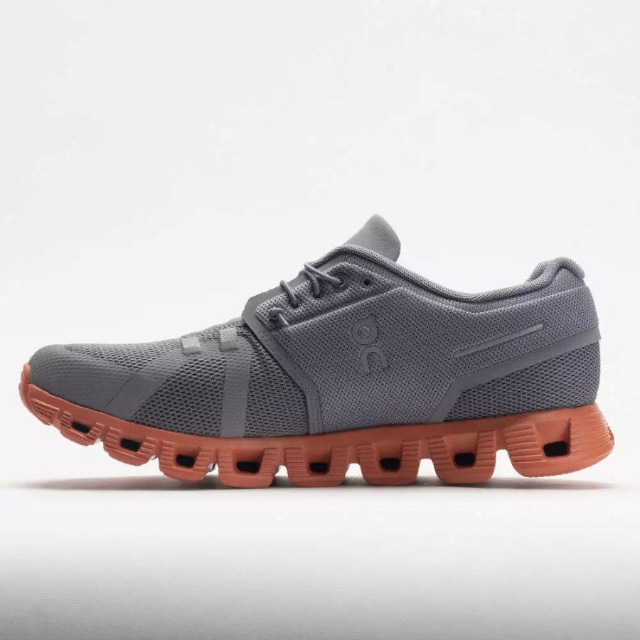 Running Shoes * | On Running On Cloud 5 Men'S Zinc/Canyon