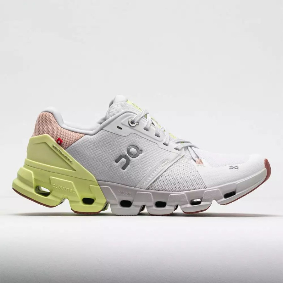 Running Shoes * | On Running On Cloudflyer 4 Women'S White/Hay