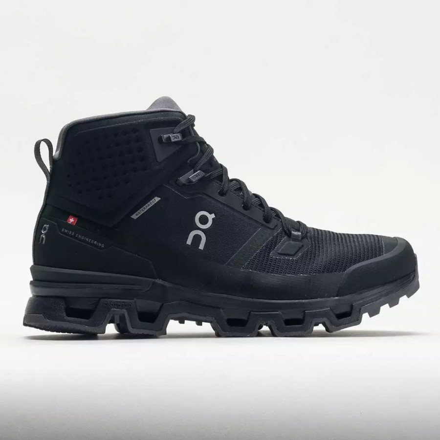 Hiking Shoes * | On Running On Cloudrock 2 Waterproof Men'S Black/Eclipse