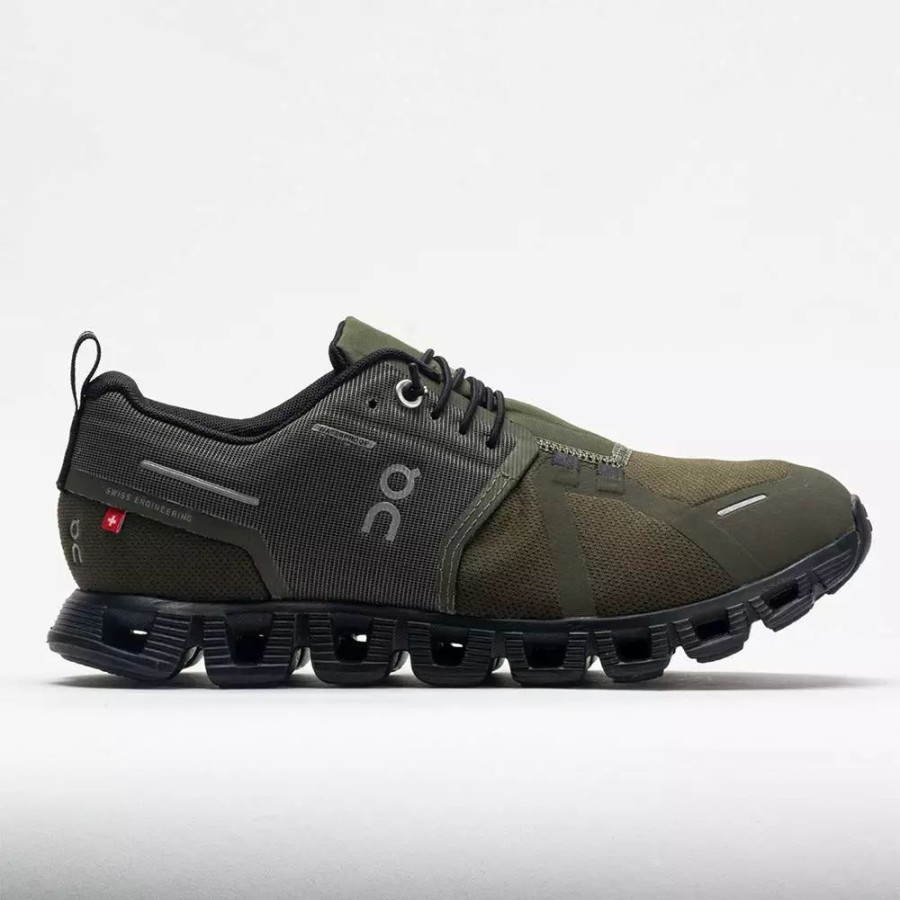 Running Shoes * | On Running On Cloud 5 Waterproof Women'S Olive/Black