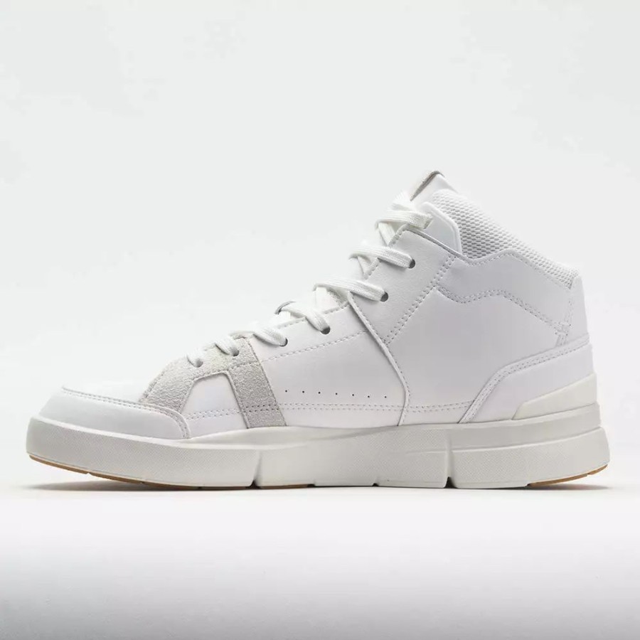 Lifestyle Sneakers * | On Running On The Roger Clubhouse Mid Men'S White/Sand