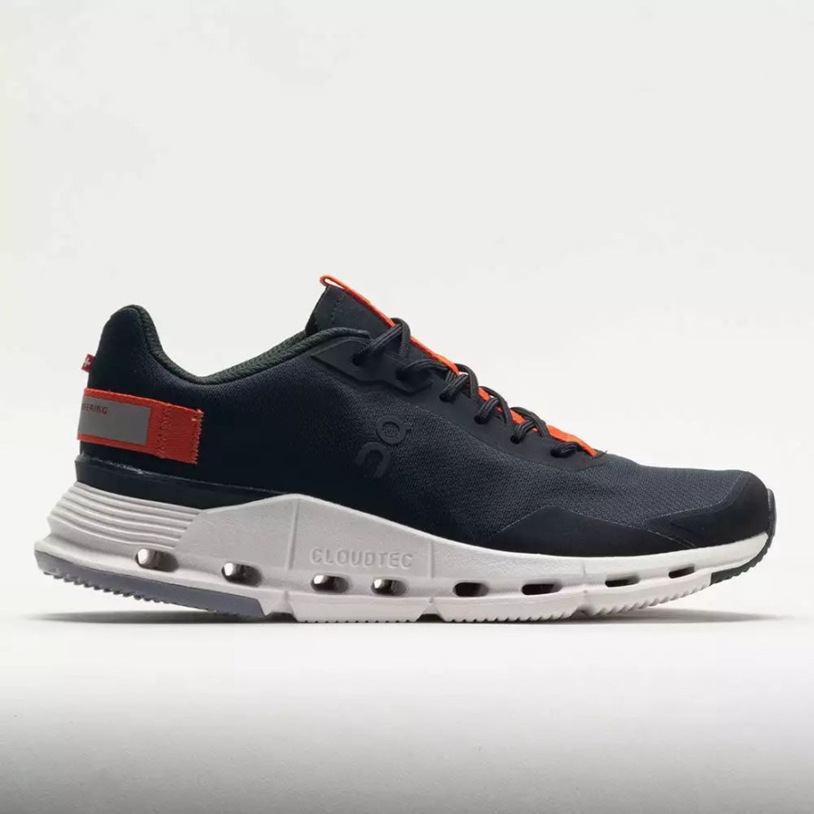 Lifestyle Sneakers * | On Running On Cloudnova Form Men'S Black/Flame