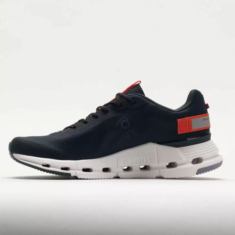 Lifestyle Sneakers * | On Running On Cloudnova Form Men'S Black/Flame